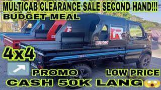 MURA MULTICAB 4x4 SECOND HAND CLEARANCE SALE 2024 [upl. by Hgielrebma]