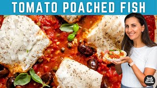 Tomato Poached Fish  How to Poach Quickly [upl. by Petra325]