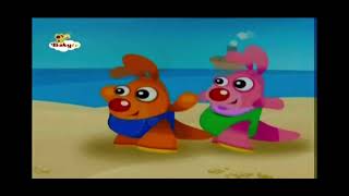 Baby tv Kenny and gooey And BabyTV friends ￼beach ident￼ [upl. by Eenitsed]