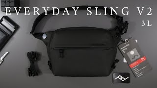 Peak Design Everyday Sling V2 3L Unboxing [upl. by Llehsor]