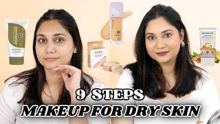 Makeup for Dry Skin  Fresh and Flawless Makeup in 9 Simple Steps  Nidhi Katiyar [upl. by Vaughan]