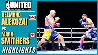 Helmand Alekozai vs Mark Smithers  Canadian Title  HIGHLIGHTS [upl. by Seton]