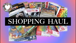 Jigsaw Puzzle Shopping Haul 6 [upl. by Ahtanamas788]