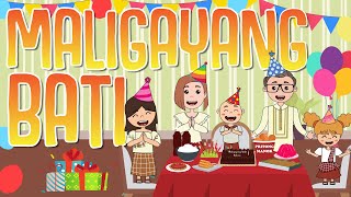 MALIGAYANG BATI  Happy Birthday  Filipino Folk Song and Nursery Rhymes  Muni Muni TV [upl. by Katzen]