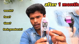 derma roller💁 hair growth எப்படி இருக்கு [upl. by Saduj664]