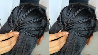 Modernist Hairstyle for womens Quick Hairstyle for longhairOpen Graceful Hairstyle trending hair [upl. by Calbert]