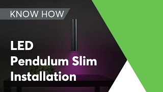 LED Pendulum Slim  Unboxing and Mounting [upl. by Eiduj]