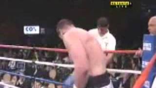 Audley Harrison vs Jason Barnett Part 1 [upl. by Peckham936]