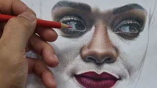 LIVE Drawing using Crayola Colored Pencil  Tutorial [upl. by Einaled206]