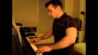 Bach Brandenburg Concerto No 5 Harpsichord Solo on Piano [upl. by Freeman62]