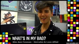 Kim Ann Foxman Hercules amp Love Affair  Whats In My Bag [upl. by Clarance]