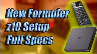 New Formuler z10 Full Setup and Specs [upl. by Burnard]