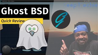 Ghost BSD  Install and Review [upl. by Roslyn307]