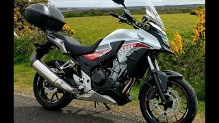 ★ HONDA CB500X 2016 ONBOARD REVIEW ★ [upl. by Atnahsa]