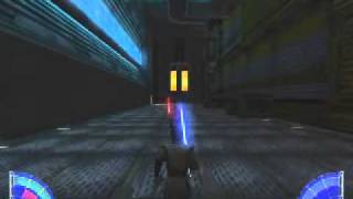 The Mutant Rancor Level Walkthrough Star Wars Jedi Academy [upl. by Ielirol]