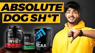 WORST amp BEST Fitness Supplements  Muscle Building And Fat Loss  Tamil [upl. by Lehcor]