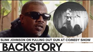 Slink Johnson On Why He Pulled Gun At Comedy Show quotI Wont Do That Againquot [upl. by Esila]