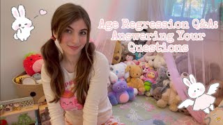 How to Regress Alone amp More Age Regression QampA ♡︎ [upl. by Aennaej]