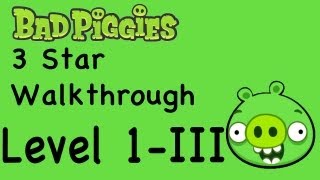 Bad Piggies  Bonus Level 1III 3 Star Walkthrough Ground Hog Day  WikiGameGuides [upl. by Lashond]