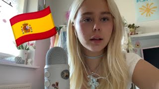 ASMR in SPANISH 🇪🇸💕I tried again [upl. by Hedveh]