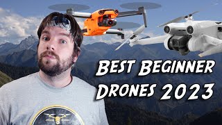 BEST DRONES FOR BEGINNERS IN 2023  What drone should you buy to get started [upl. by Madoc]