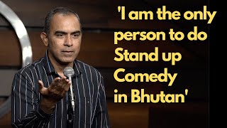 The Bhutan Experience  Stand up Comedy By Rajasekhar Mamidanna [upl. by Neillij954]