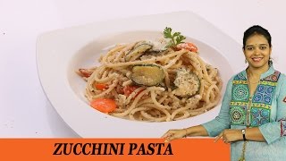 ZUCCHINI PASTA  Mrs Vahchef [upl. by Nealson]