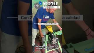 PICADORA DE PASTO CON MOTOR ELECTRICO 🧑🏻‍🌾⚡ elsalvador agriculture farming shorts tiktok [upl. by Akkina936]