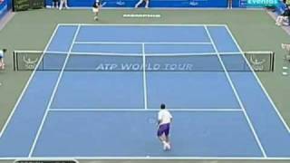 Andy Roddick vs Radek Stepanek Memphis 2009 [upl. by Nazus607]