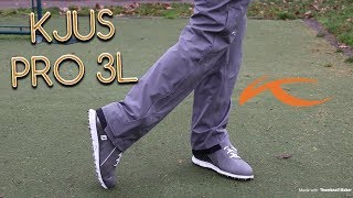 The BEST Waterproof Trousers for Golf  KJUS Golf Pro 3L Trouser Review [upl. by Appleton]