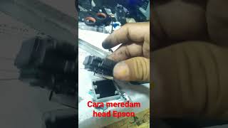 Cara merendam head Epson L series  head epson buntu [upl. by Oterol23]