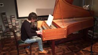 J S Bach Partita 1 in Bb Major BWV 825 Gigue  Fernando Cordella [upl. by Elohcim]