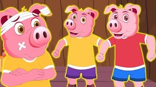 cinq petits cochons  chansons denfants en français  Five Little Piggies [upl. by Attenaj105]