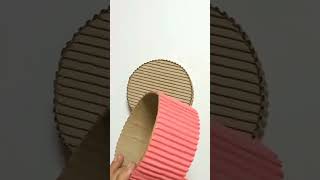 Diy cardboard craft 👌♥ youtubeshorts youtubpartner craft Handmadecraftbybutool [upl. by Whang]