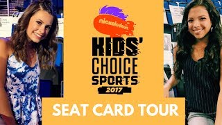 Cree Cicchino amp Madisyn Shipman Give Us a BTS Tour of 2017 Kids Choice Sports Awards [upl. by Shields]