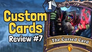 Top quotSimplequot Custom Cards  Review 7  Hearthstone [upl. by Ainsley]