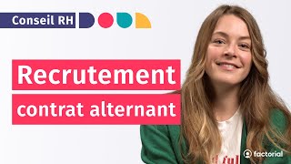 Recruter en alternance  contrat aides financières et démarches [upl. by Reames]