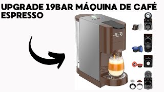 Upgrade 19Bar Máquina de café espresso monodosis 5 en 1 para Nespresso OriginalDolce Gusto [upl. by Ahsim135]