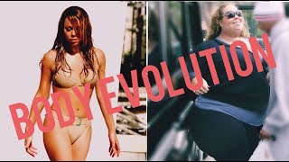 Mariah Carey  BODY EVOLUTION 19902018 [upl. by Saisoj]