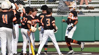 Delmarva Aces East 11u Rickie Ayres III Homerun Cal Sr Stadium [upl. by Sachs]