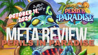 5 BEST Hearthstone Decks You NEED To Try NOW Perils in Paradise Meta Review [upl. by Cohin]