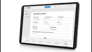 Pilot Electronic Forms  Reports during Pre Flight Briefing amp Flight Phases [upl. by Humfried256]