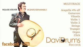 Vicente Fernandez  Volver Volver MULTITRACK BACKINGTRACK REMAKE [upl. by Hortensia]