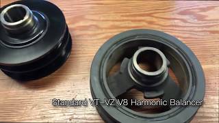 Powerbond VT VX VY VZ V8 25 Underdrive Balancer Comparison [upl. by Mose568]