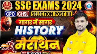 SSC History Marathon Class  GK GS गागर में सागर  History For SSC CHSLCPO Phase 12 By Ajeet Sir [upl. by Nerual]