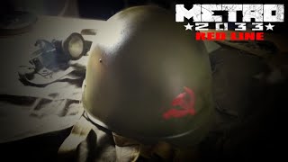 METRO 2033 RED LINE cosplay  Helmet tutorial [upl. by Avram621]