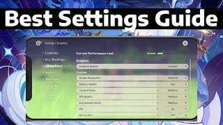 Genshin Impact Mobile Best Settings for No Lag amp Good Performance [upl. by Carlyle]