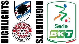 Sampdoria 10 Südtirol Highlights  LEGA B 202425 [upl. by Vincent]