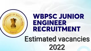 Total Estimated vacancies Junior Engineers’ Civil Mechanical Electrical Recruitment Exam 2022 [upl. by Osanna]