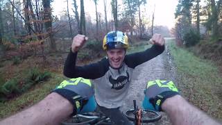 SHREDDING ENDURO MTB WITH REDBULL SLOPESTYLE RIDER MATT JONES [upl. by Imogene]